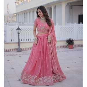Designer Wedding Women Ethnic Lehenga Choli Dupatta mahezon