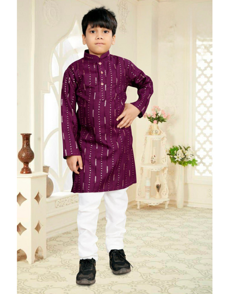 Festive Kids Boy Indian Kurta Pajama mahezon