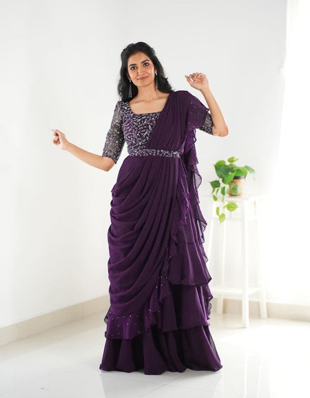 Women's Designer Party wear Lehenga Saree Dupatta Dress for Wedding and Raksha bandhan mahezon