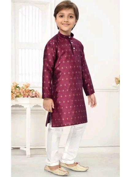 Kids Boys Ethnic Traditional Kurta Pajama mahezon