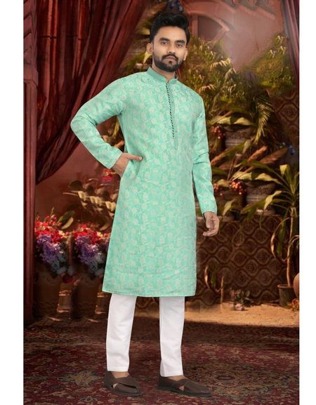 Men's Diwali Special Traditional Indian Kurta Pajama Set mahezon