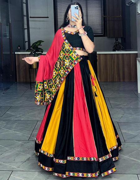 Navratri Special Embroidery Women Lehenga Choli mahezon