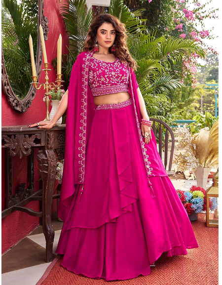 Party Wear Designer Women Lehenga Choli Dupatta mahezon