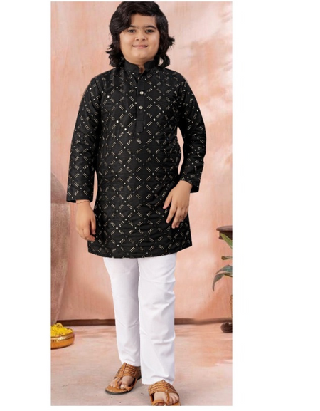 Traditional Indian Kids Boy Kurta Pajama Set mahezon