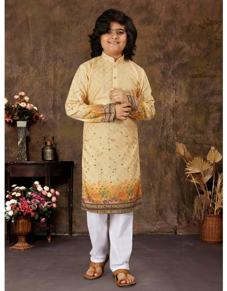 Kids Boys Traditional Designer Kurta Pajama mahezon