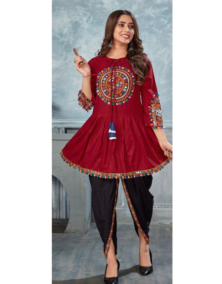 Navratri Traditional Garba Women Kedia Pant mahezon