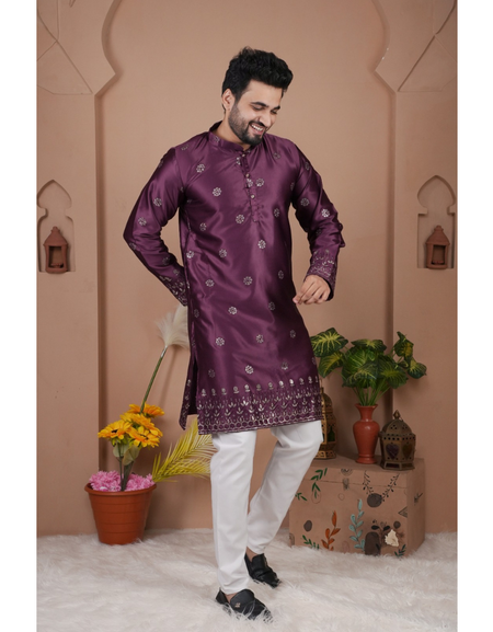 Festive Traditional Stylish Men’s Kurta Pajama Set mahezon