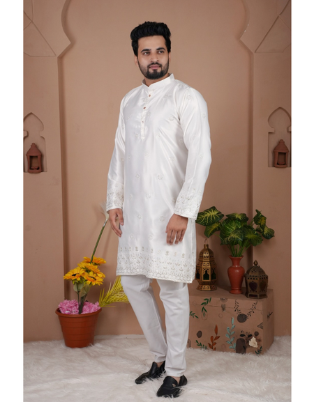 Festive Traditional Stylish Men’s Kurta Pajama Set mahezon