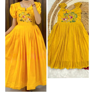 Mother and Daughter Twinning Party wear Gown Dress mahezon