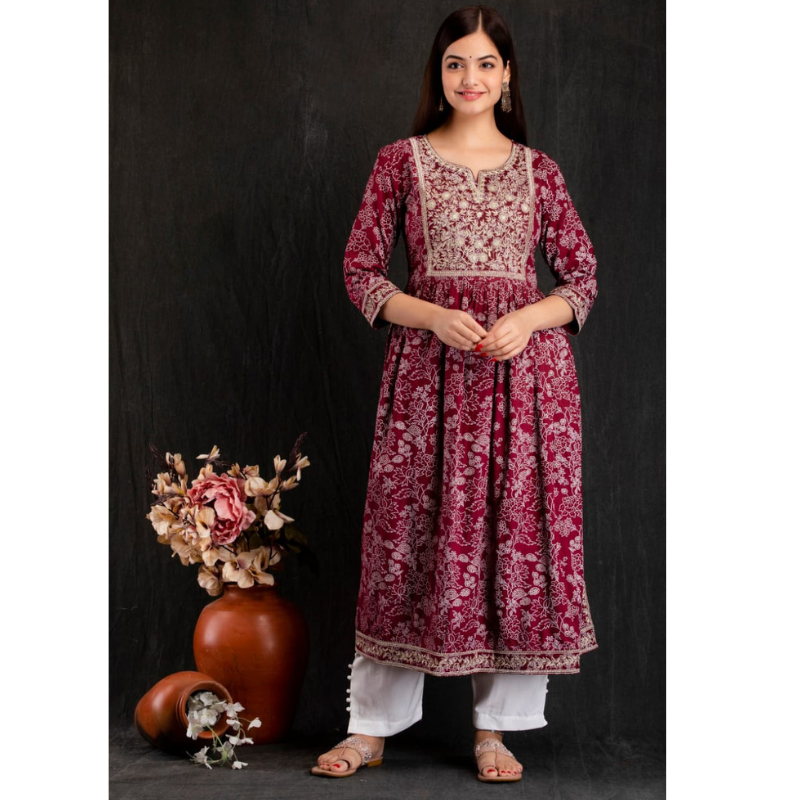 Kurti Pant Set for Women, Kurti Pant Set for Womens