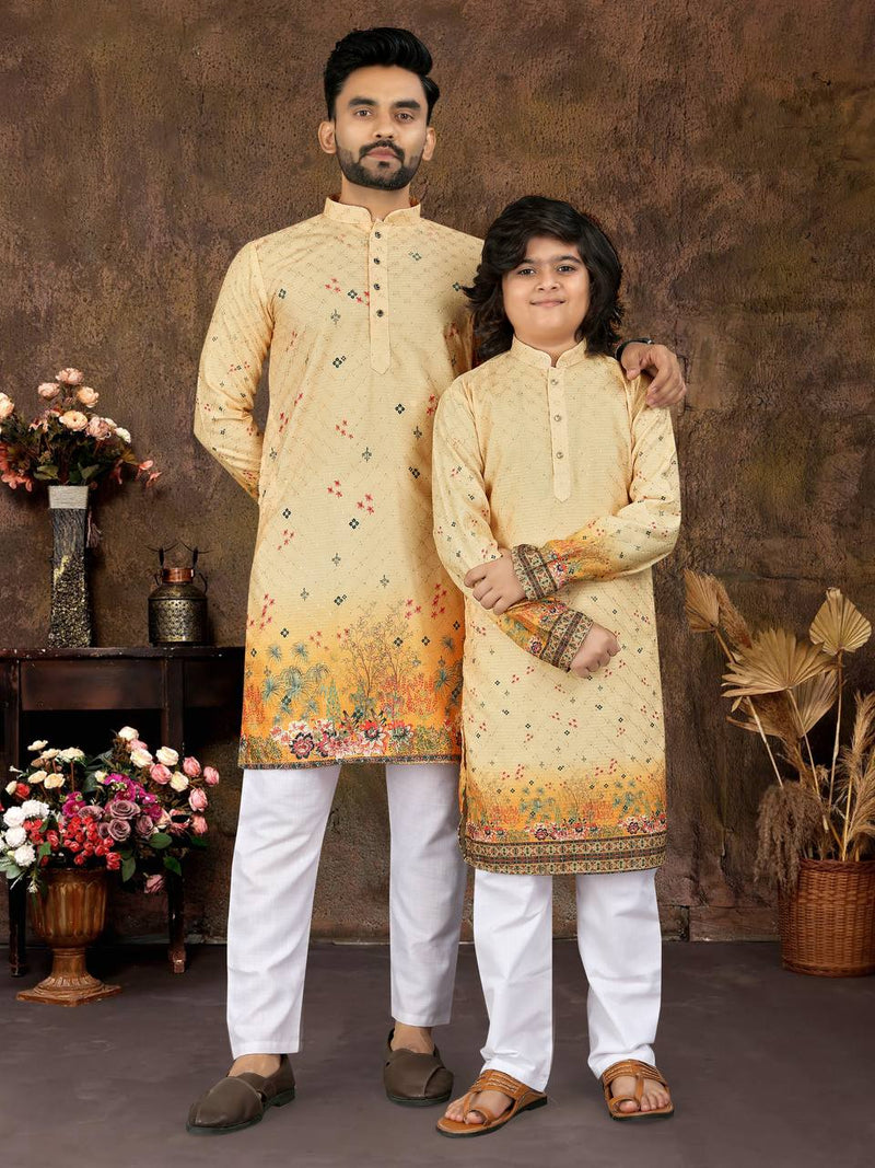 The Ultimate Twinning Guide: Father and Son Matching Kurtas for the Festive Season