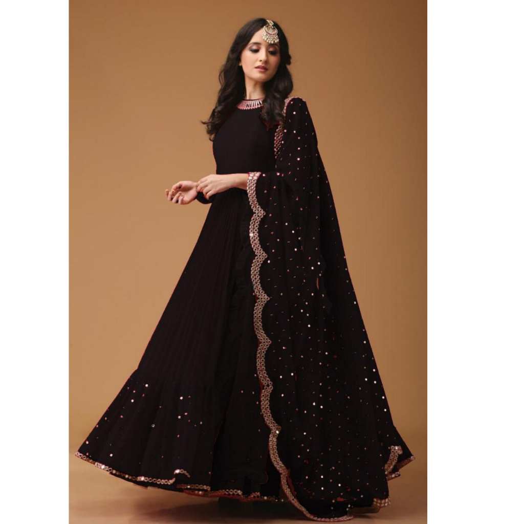 Buy party wear gowns for women size 44 in India @ Limeroad