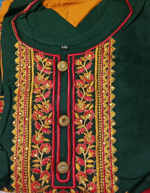 Load image into Gallery viewer, Beautiful Festival wear Women Kurti Plazo with Dupatta set. mahezon
