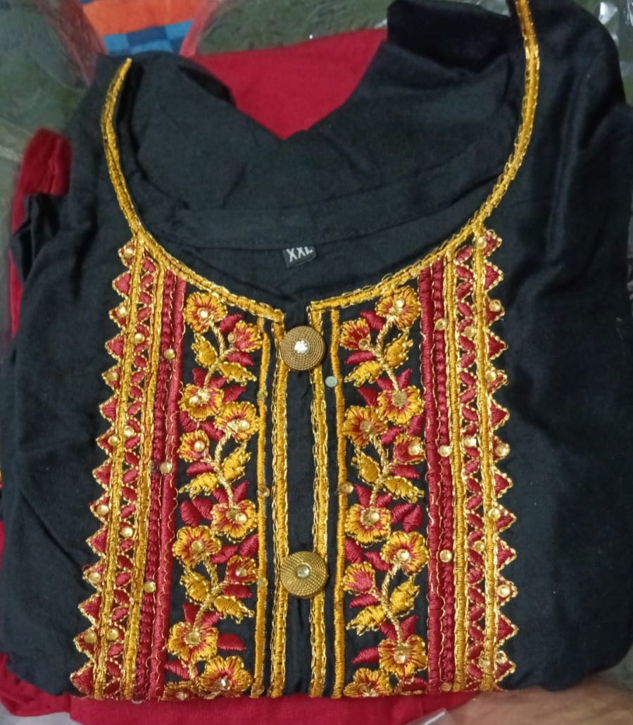 Beautiful Festival wear Women Kurti Plazo with Dupatta set.  mahezon