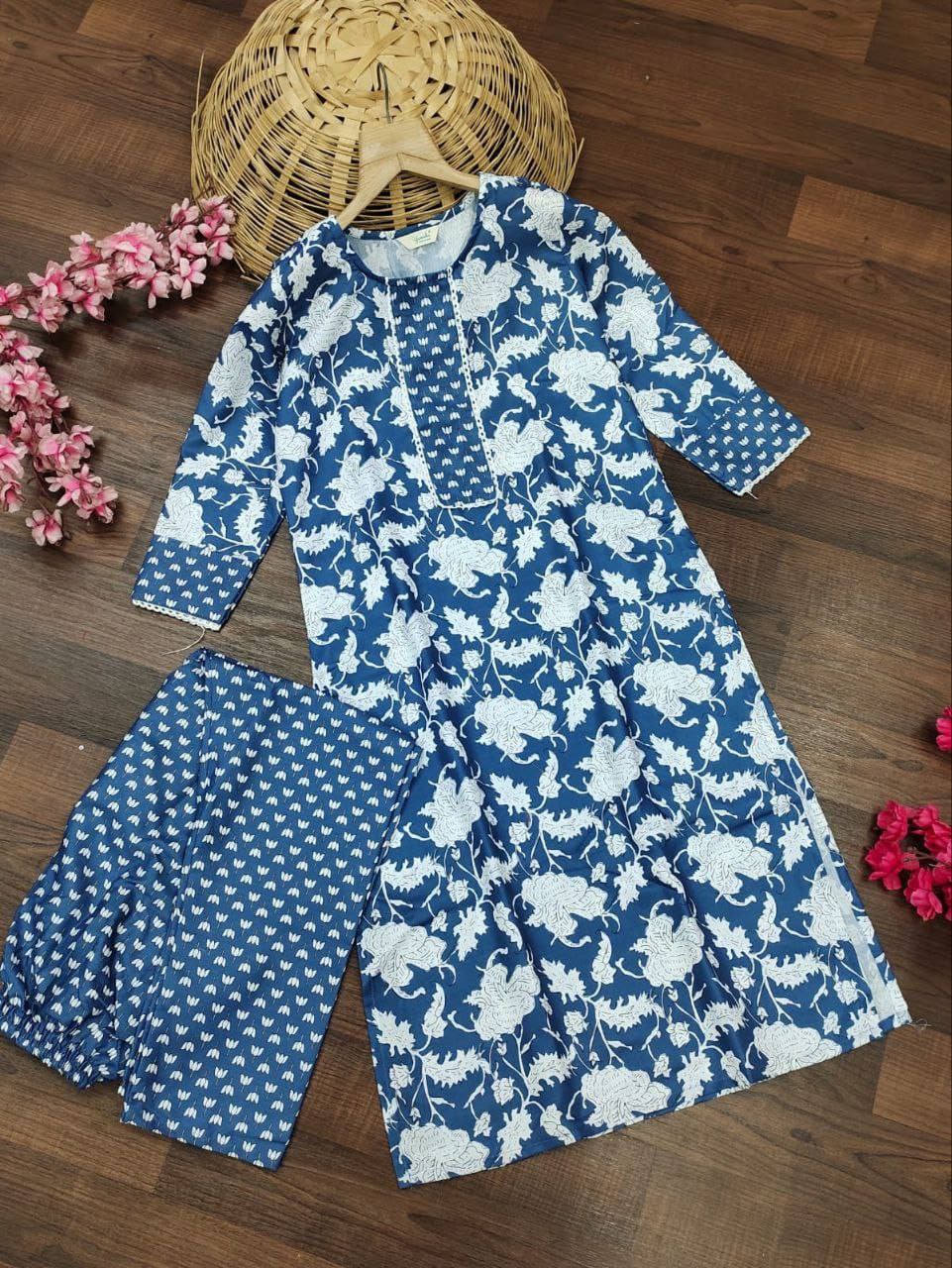 Pure Cotton Kurti set for Women mahezon