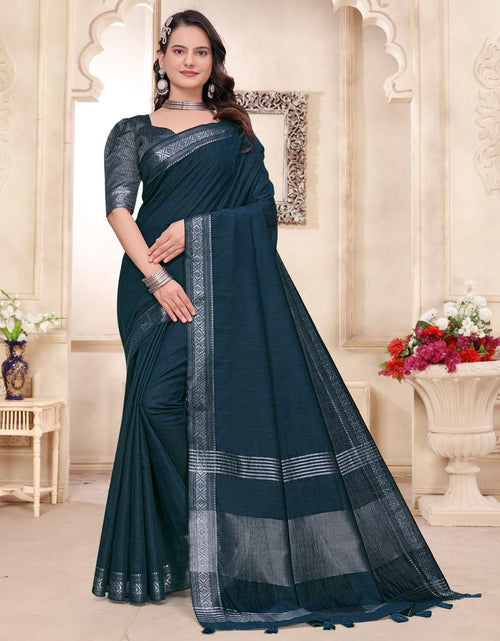 Load image into Gallery viewer, Traditional Indian Couples Same Matching Men Kurta Pajama and Women Saree Blouse Outfits Set mahezon
