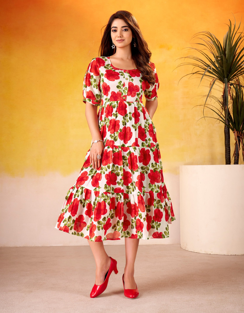 Load image into Gallery viewer, Christmas Women Party wear Dress mahezon
