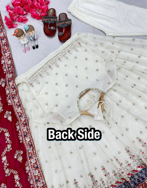 Load image into Gallery viewer, Party Wear Designer Embroidery Sequin Women Gown Dupatta Suit mahezon
