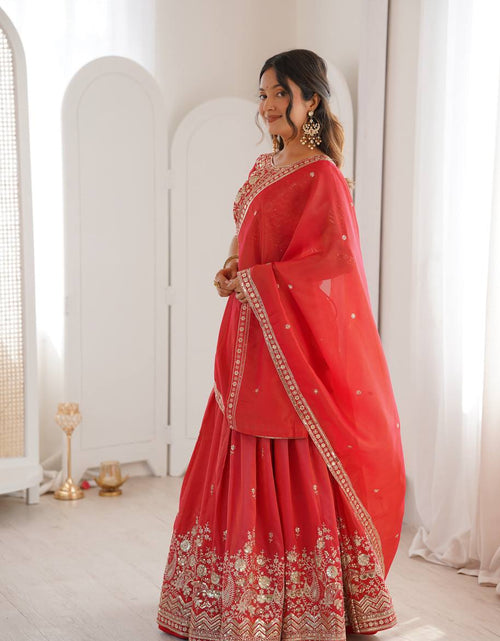 Load image into Gallery viewer, Ethnic Designer Wedding Women Lehenga Choli Dupatta mahezon
