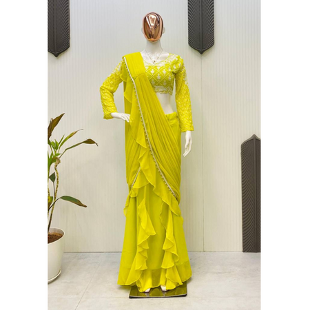 Designer Party wear Women’s Lehenga Saree mahezon