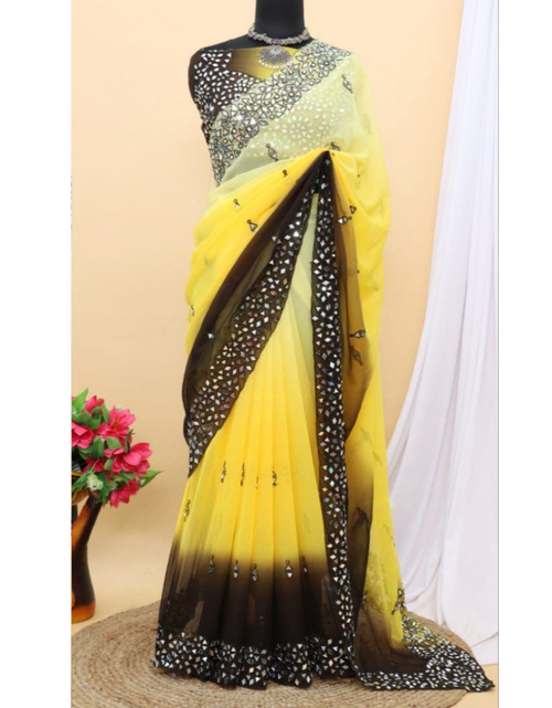 Load image into Gallery viewer, Designer Party wear Women&#39;s Saree
