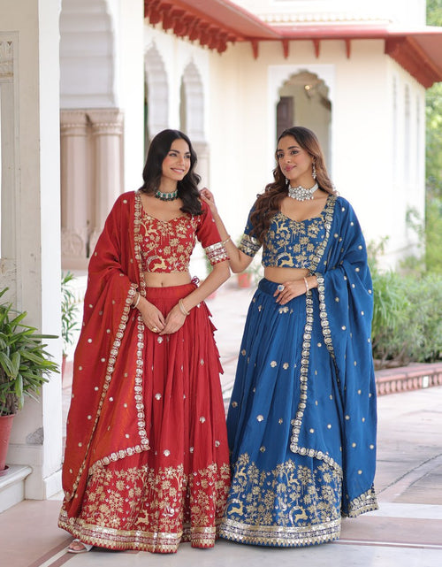 Load image into Gallery viewer, Designer Wedding Ethnic Women Lehenga Choli Dupatta mahezon
