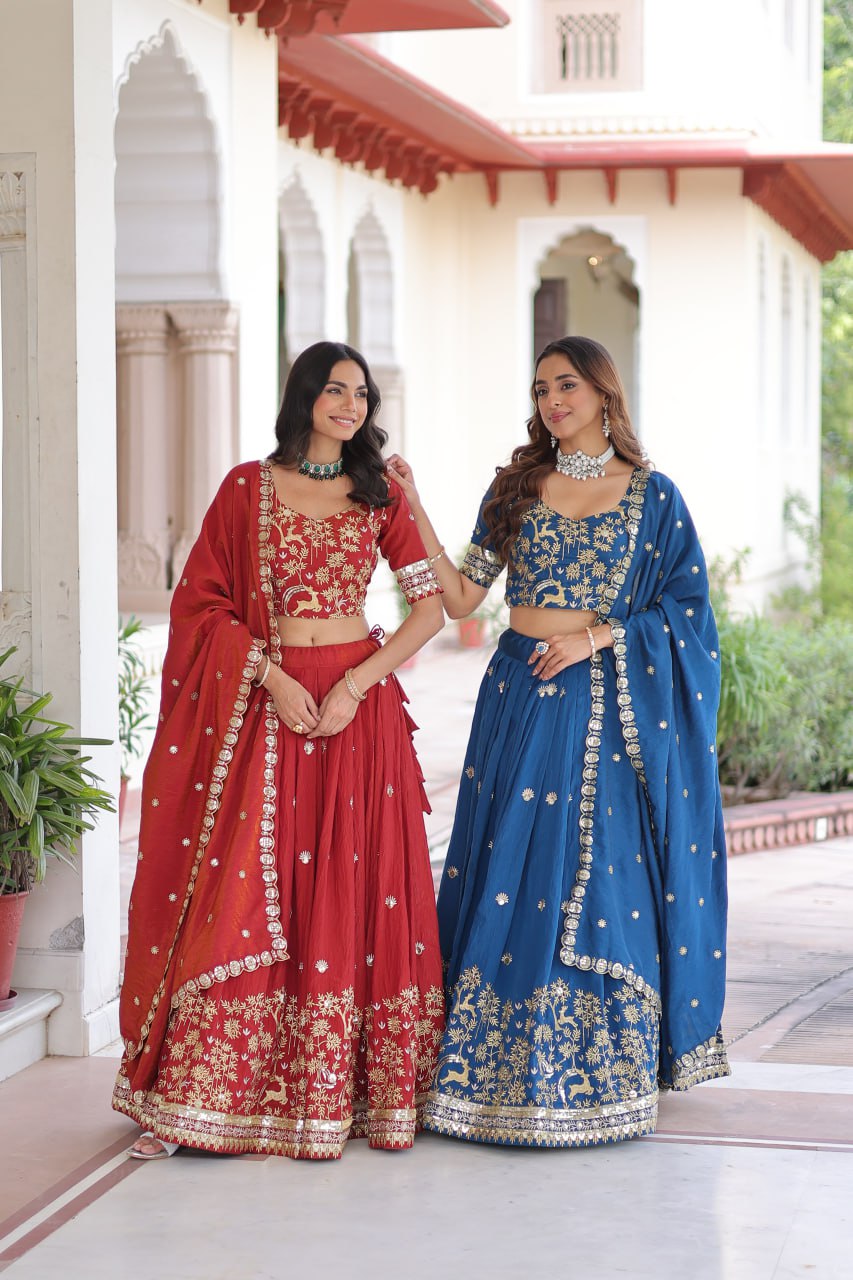 Designer Wedding Ethnic Women Lehenga Choli Dupatta mahezon