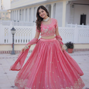 Designer Wedding Women Ethnic Lehenga Choli Dupatta mahezon