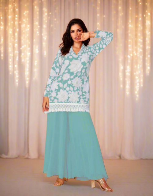 Load image into Gallery viewer, Embroidery Women&#39;s Kurta Suit Party Wear mahezon
