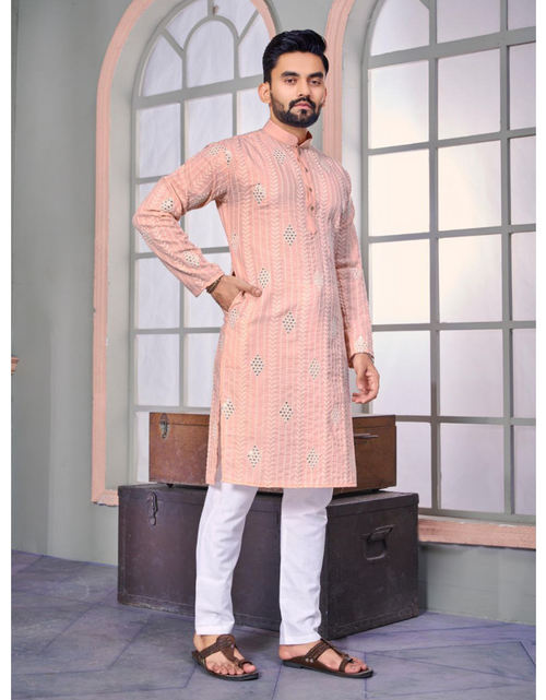 Load image into Gallery viewer, Ethnic Party wear Men&#39;s Kurta Pajama mahezon
