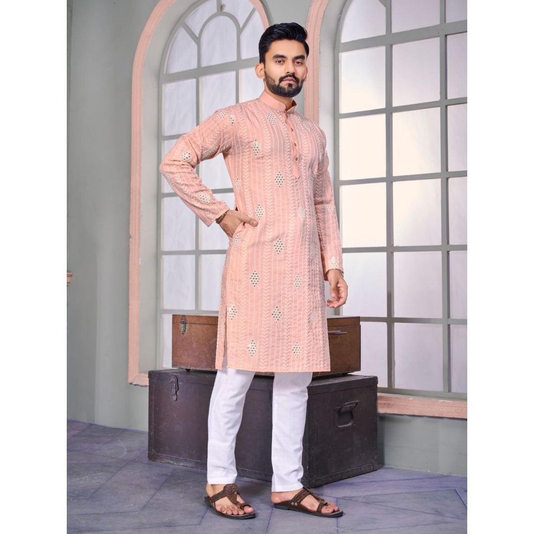 Ethnic Party wear Men's Kurta Pajama mahezon