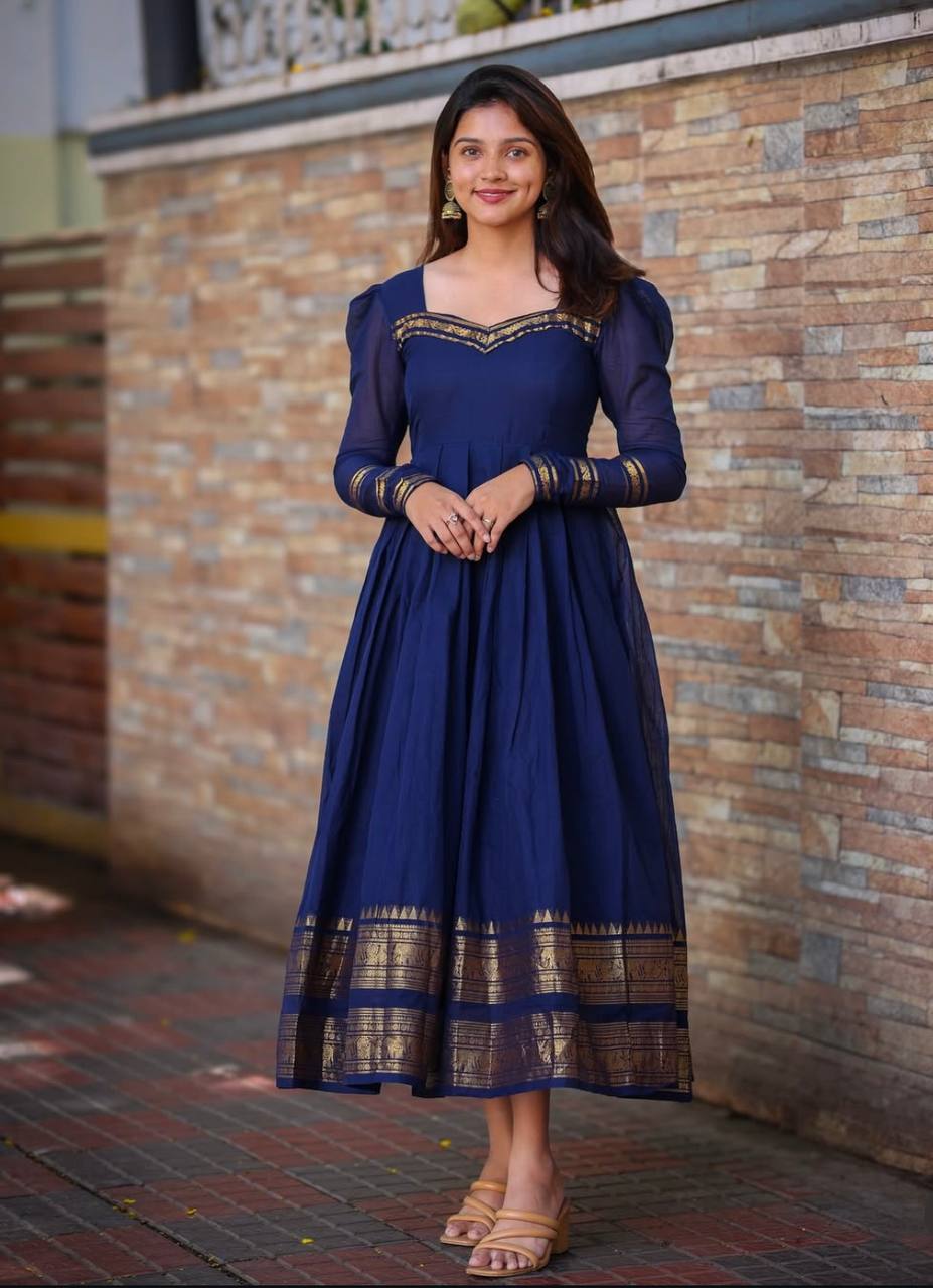 Ethnic Traditional Women’s Long Gown mahezon