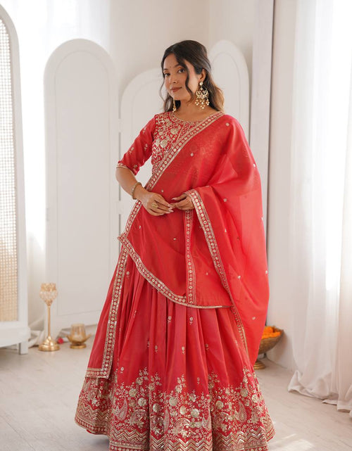 Load image into Gallery viewer, Ethnic Designer Wedding Women Lehenga Choli Dupatta mahezon
