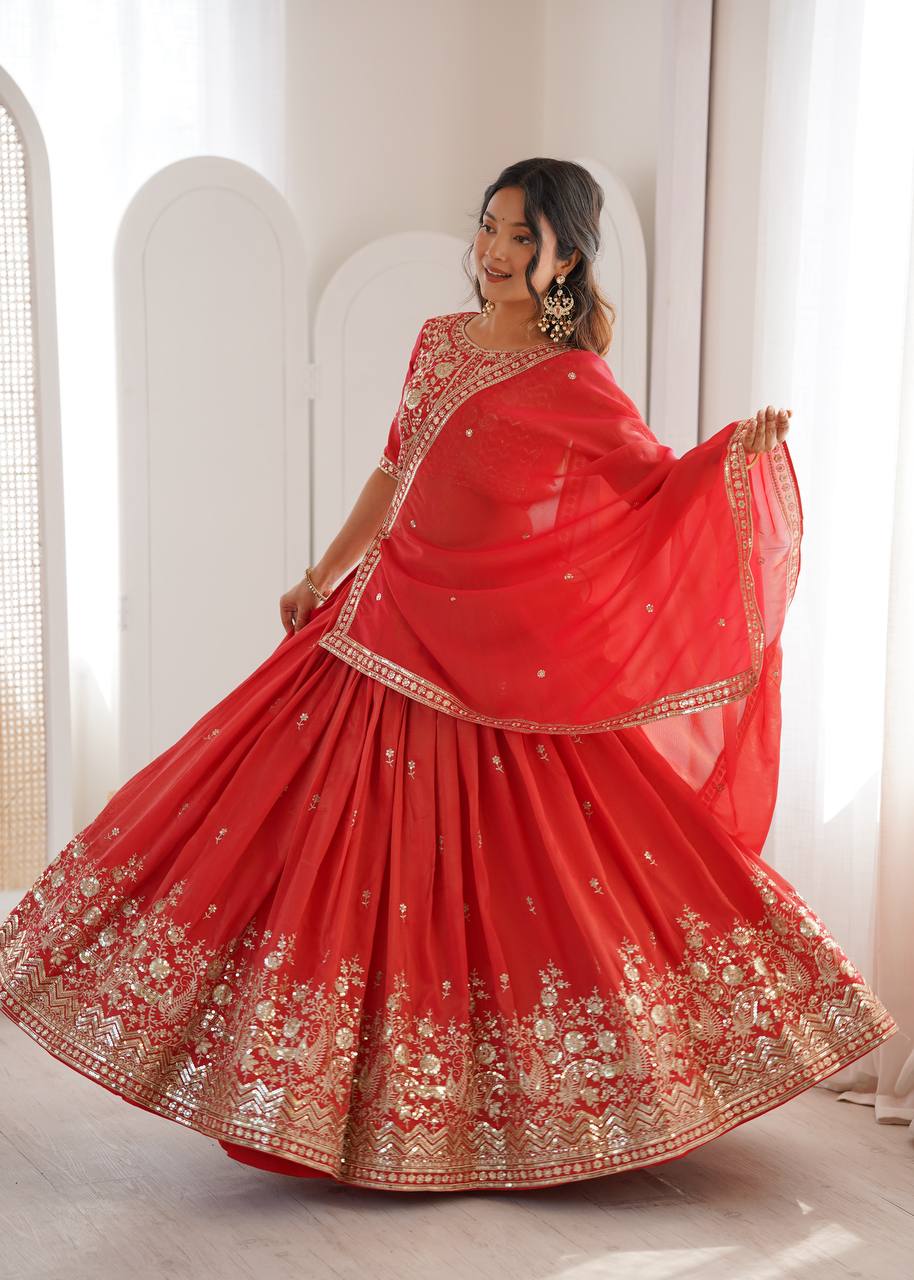 Ethnic Designer Wedding Women Lehenga Choli Dupatta mahezon