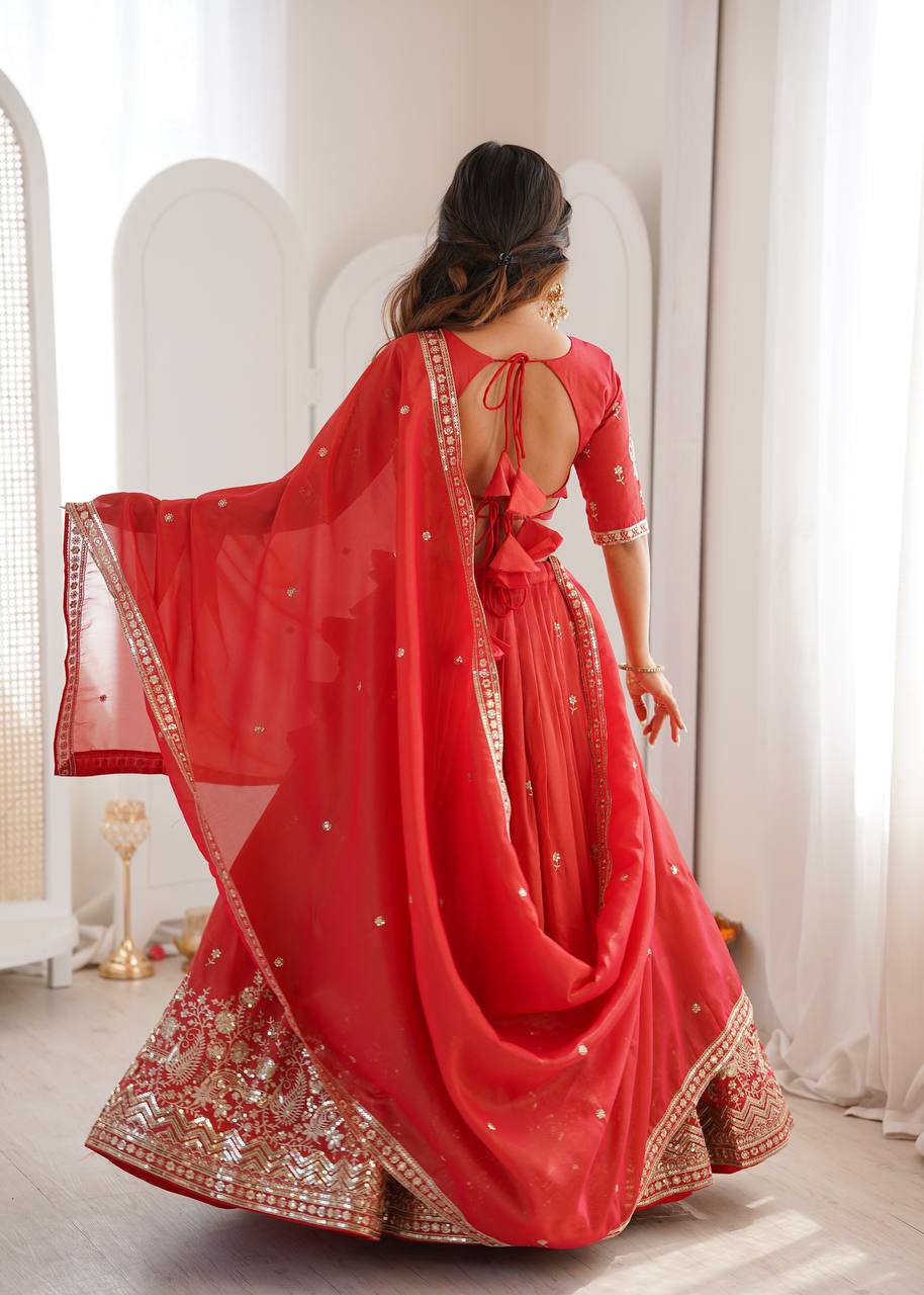 Ethnic Designer Wedding Women Lehenga Choli Dupatta mahezon
