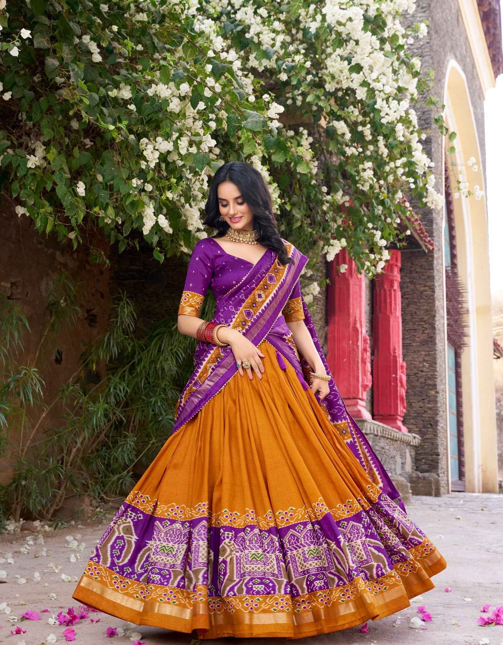 Traditional Indian Women’s Wedding Reception Lehenga Choli mahezon
