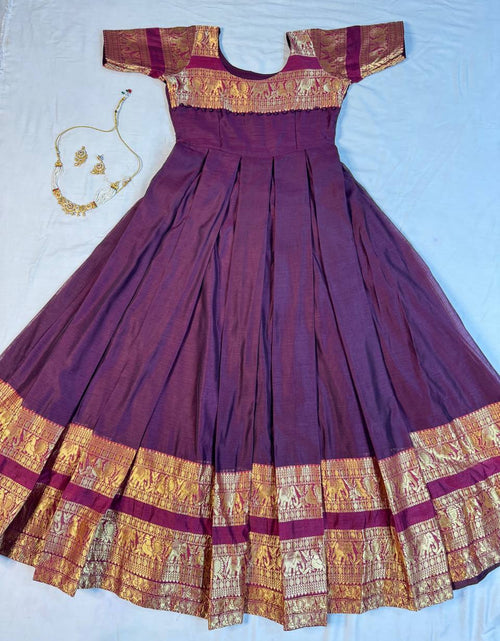 Load image into Gallery viewer, Festive Women’s Gown Dupatta Dress
