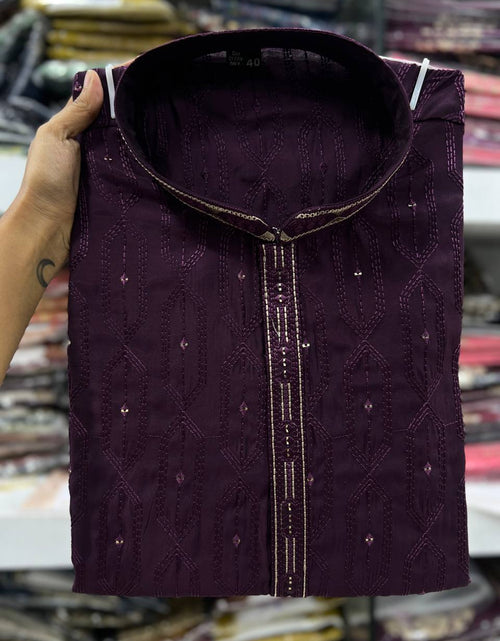 Load image into Gallery viewer, Ethnic Traditional Indian Men’s Kurta Pajama mahezon
