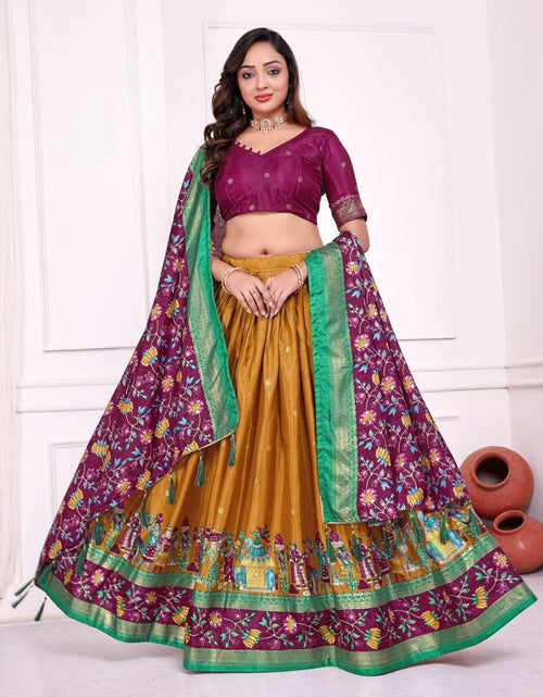 Load image into Gallery viewer, Couple Wear Same Matching Men Kurta Pajama Women Lehenga Choli Dupatta mahezon
