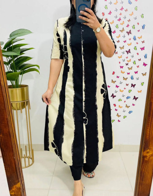 Load image into Gallery viewer, Exclusive A-Line Women’s Kurti Co-ord Set
