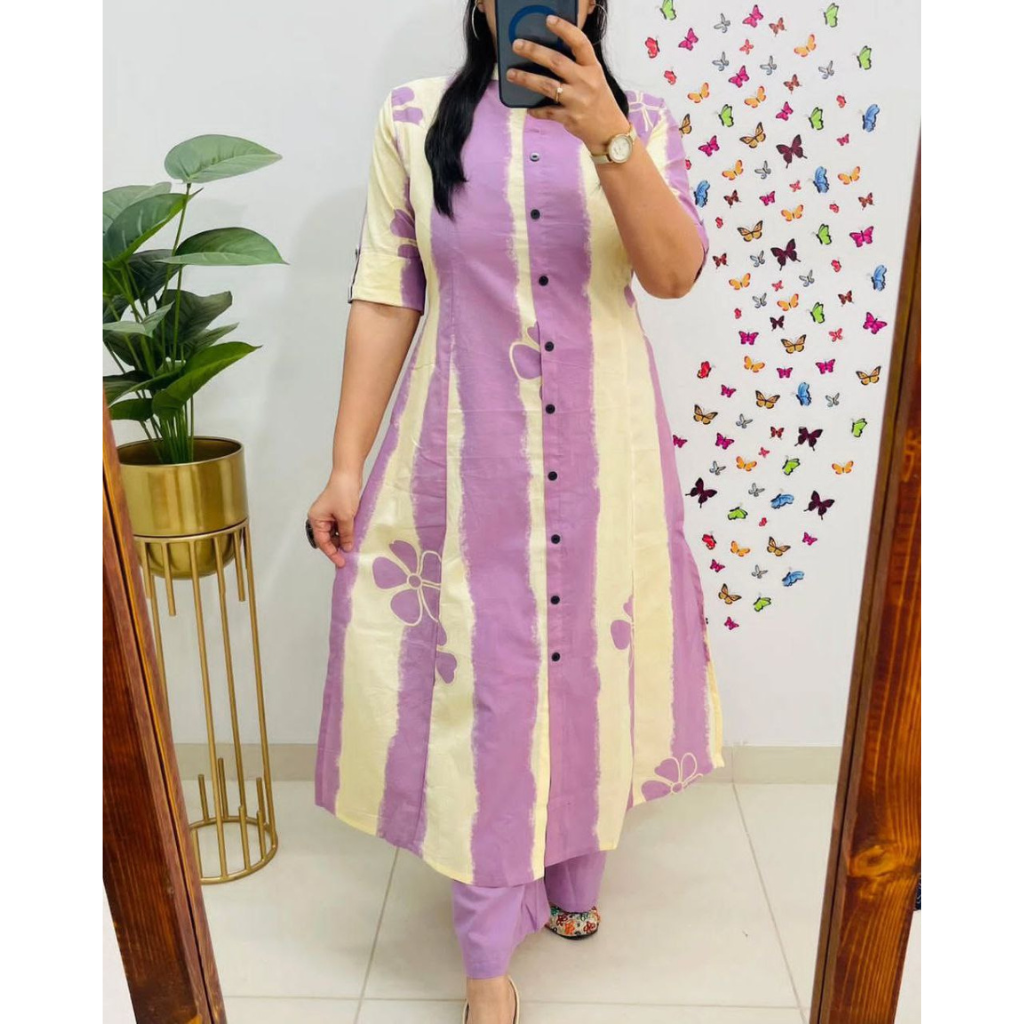 Exclusive A-Line Women’s Kurti Co-ord Set