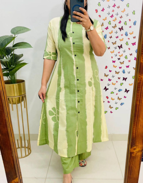 Load image into Gallery viewer, Exclusive A-Line Women’s Kurti Co-ord Set
