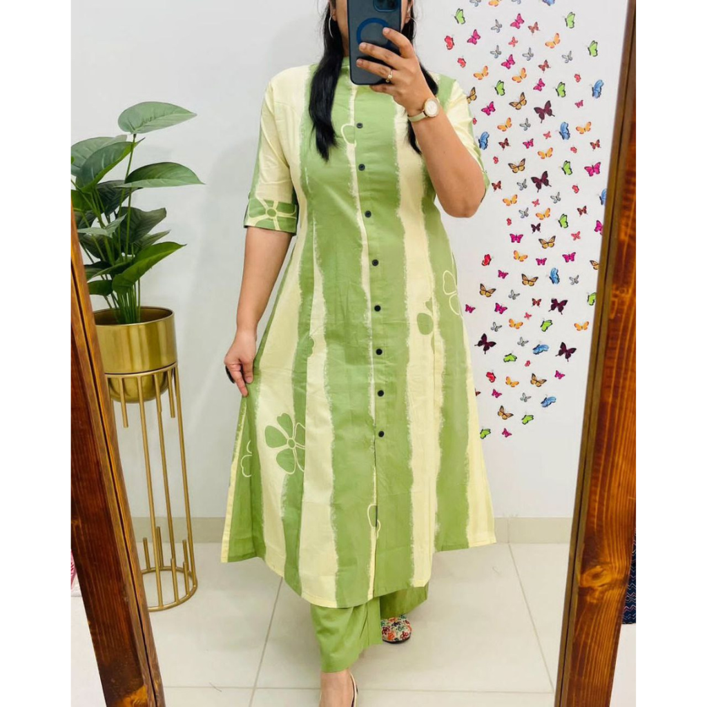 Exclusive A-Line Women’s Kurti Co-ord Set