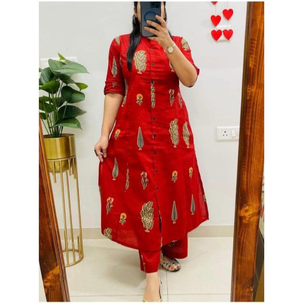 Exclusive A-Line Women’s Kurti Co-ord Set