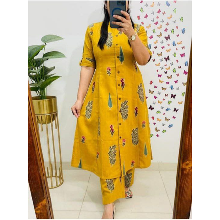 Exclusive A-Line Women’s Kurti Co-ord Set