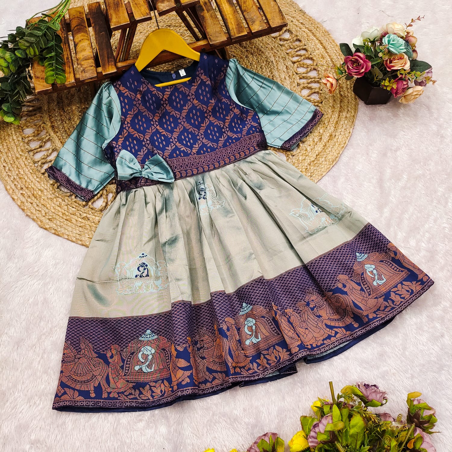 Festive Kids Girls Gowns