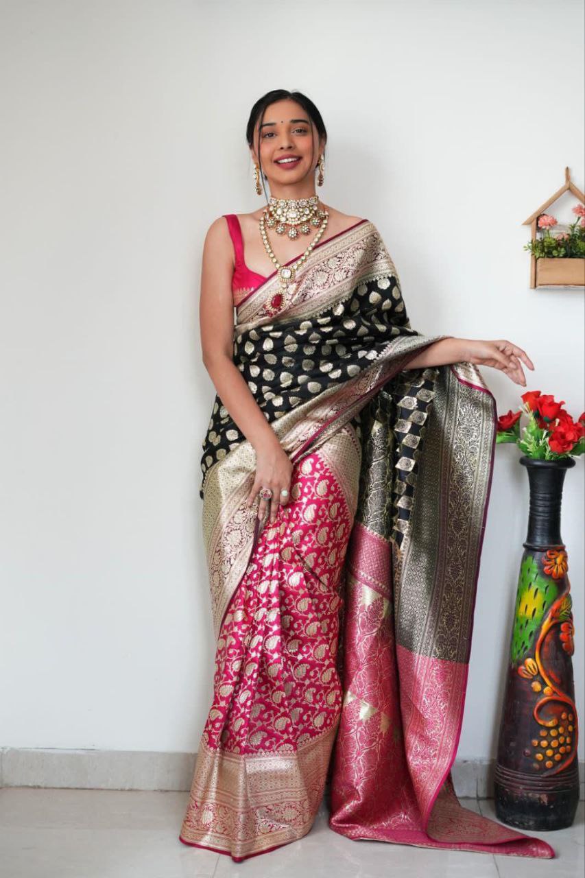 Festive 1 Minute Ready to wear Women's Saree mahezon
