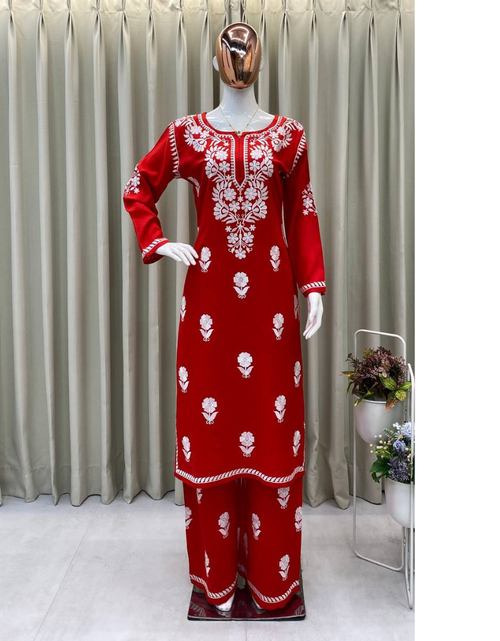 Load image into Gallery viewer, Festive Designer Women Kurta Palazzo Suit mahezon
