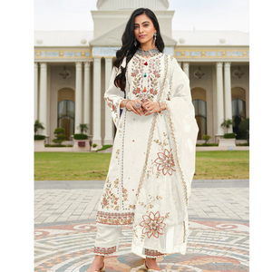 Festive Designer Women Kurta Pant Dupatta Set mahezon