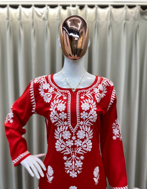 Load image into Gallery viewer, Festive Designer Women Kurta Palazzo Suit mahezon
